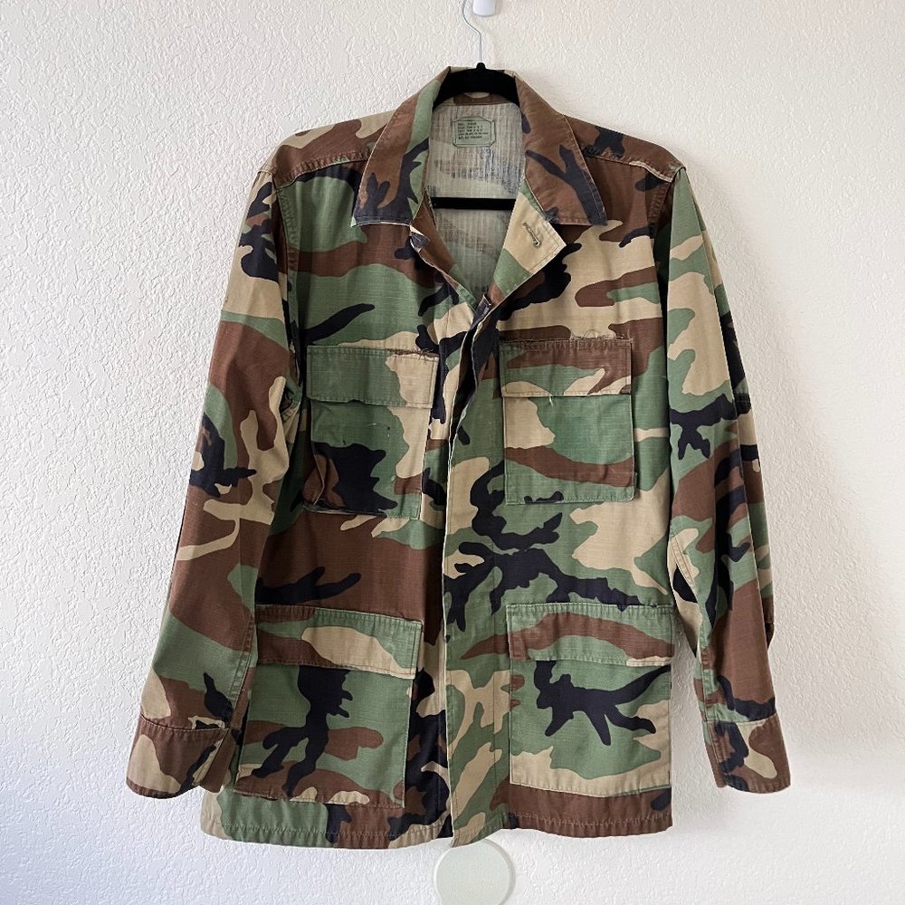 Military Issue Camo Jacket